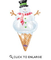 Snowman SnoCone