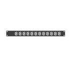 PDU, 230V 16A, 12xIEC C13 outlets, 16A MCB Protection IEC320 C20 input plug with 3-meter H05V V-F Power Cord 3.7 kVA Capacity, Steel Chassis (Black)