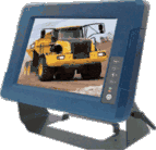 10.4" Rugged Full IP65 Dust/water resistant Protection (Except I/O parts) Anti-Shock and Vibration, Wide Range Operating Temperature, VESA or Desktop Mount,9-36V DC, VGA input 1024x768 1000nits (Model: WRD1040HBM3)