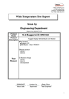 10.4" Rugged WRD1040 (Wide Temperature) WT Test Report