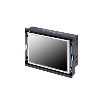 Open Frame, 10.4" LCD Monitor, 800x600, 350 nits VGA+ HDMI  Input with 5 Wire Resistive Touch Screen and USB Controller Black Color,12VDC-IN with Adapter Power Cable: America