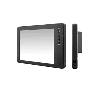 10.4" Rugged Display, RGB Input, LED 1000nits Backlight, 10ft Cable Set, RAM Mount, IP67 Sealed, 12-36Vdc, HDRM RS-232 Touch Screen Option for (10.4" models), XGA (1024 x 768) LCD Upgrade, Internal Heaters for Low Temperature Operation, USB Pass Through Option.