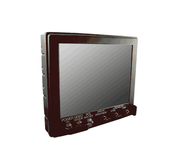 10.4" Driver's Vision Enhancer LCD Display with Anti-Reflective and Anti-Glare Treatments Enhanced Sunlight Readability (Model: DEV1040)