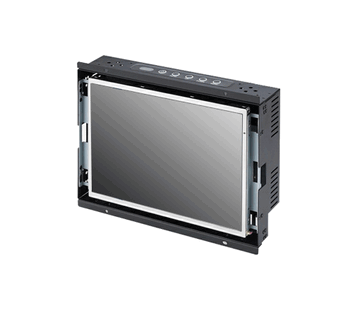 10.4" LED-400nits Vehicle Grade Open Frame LCD Monitor with VGA, DVI, HDMI, Built-In PCAP Touch 10 Points Touch (USB), Compliance EN50155