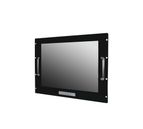 10U Rack Mount 24" Industrial Panel Full IP66 1920x1080, 1000nits, AR Glass / Front OSD Design with VGA, DVI, HDMI and 12VDC with external 100-240VAC Power Adapter