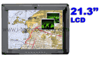 11U Rugged Military Rackmount 21.3" LCD Monitor up to eight video Picture-in-Picture (PIP) display inputs. Options Touchscreen, BNC, DVI and MIL-circular (Model: Zmil-RP921)