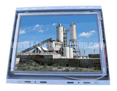 12.1'' 4:3 LED Open frame LCD Rear OSD w/ Rear Housing, VGA Input,Side or Top OSD w/ Capacitive Touch (Finger only) and USB Controller (Model: TOP1210X-TC)