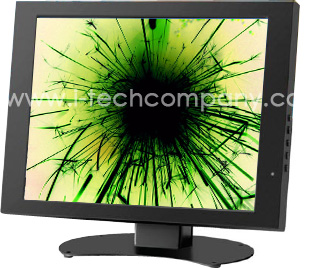 12.1 Black 5WR USB Touch LCD Monitor (FOB NJ) (Model: FCH1200-RTS-U)