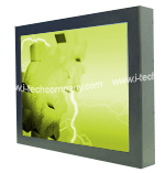 12.1" Chassis Mount LCD Monitor VGA, Optional AV, DVI inputs, Touch Screen in Chassis Mount 12.1" LCD display (Model: WCH1210M8)