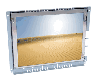 12.1" High Brightness Open Frame SAW Serial Touch LED Monitor (Model: FOP1200HB-SAW-S )