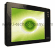12.1" Rugged Harsh-Duty All-Weather Sunlight Readable sealed High Brightness Monitor w/LVDS , 12/24 Vdc Optional LED Backlight. Model:(DOD1200L)