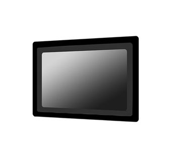 12.1" Panel Mount / True Flat design / Front 6mm Aluminum bezel / 1024x768 / 500 nits / Front IP65 / VGA+DVI+HDMI input / Rear OSD / PCAP Touch with USB controller (10 points in Windows7, 10) /  Integrated Panel Mount Kit (Clamp) / VESA Mount