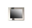 High Brightness Rugged Completely Sealed Full IP66/NEMA4X 12.1" Stainless Steel Chassis LCD Monitor, 1024x768, 1000nits, VGA+DVI, 12VDC Input, AR Glass, VESA Mounting