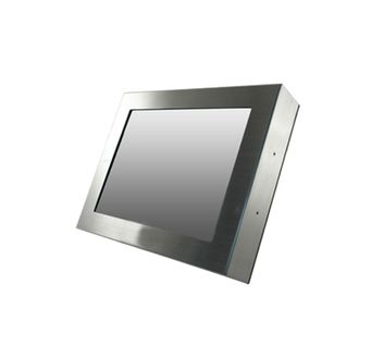 Rugged Completely Sealed IP66/NEMA4X Stainless Steel Chassis/Surface/Rear/VESA Mount, Water/Dust Proof  12.1" Full IP66 Stainless Steel Chassis LCD Monitor / 1024x768 / 1000nits LED / AR Coating Protective Glass / HDMI Signal Input / DC 9~36V Power Input / VESA Mount