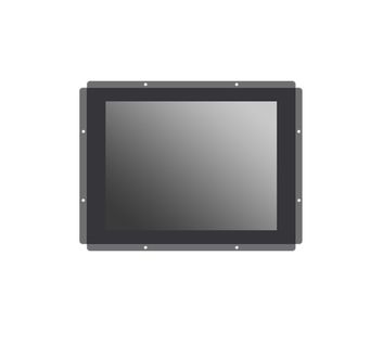 12.1" Open Frame / 1024x768 / 500 nits LED / VGA+DVI+HDMI Signal input / 2W speaker x2 / VESA Mount, The Power Consumptions is 12 Watts.