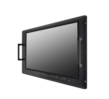 15" 1024 x 768, 500 nits Military Grade Rugged Console Display Compliant with military standard MIL-STD-810G/F with P-Cap Touch