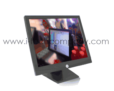 15'' 4:3 LED High Brightness Plastic Case , VGA Input,Side or Top OSD (Model: TPT1500HB)