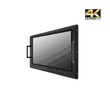 15.6" Display with 4K UHD Rack Mount Defence Display (3840 x 2160) native resolution w/ Compliant MILSTD 810G/ MILSTD 461E, Glass only