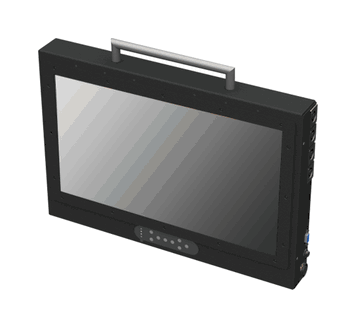 15.6" Wide LED Backlit Anti-Glare Mobile Ruggedized Display Solutions (Model: DCHW1560SDI)