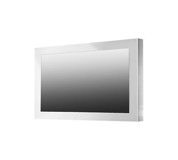 15.6" IP66 All Sides Screen / Stainless Steel housing / 1920x1080 1000nits LED / Rear OSD / Flush Mount / VESA Mount / HDMI Signal input with waterproof cable / DC 12V Power Input with waterproof cable  2mm AR coating Glass / Operating temp: -30C to 80C