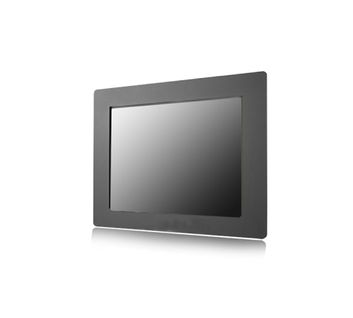 15.6" Industrial Panel ( with 3mm front bezel ) Front IP65 with P-CAP Touch, Speakers, VGA, HDMI, DP, USB ( for Touch use ) and 12VDC with External 100-240VAC Power Adapter