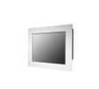 NEMA4x/IP65 Front Stainless Steel Panel Mount (Front Bezel 3mm), 15" LCD monitor, 1024 x 768, 250 nits  VGA Input, Side OSD, including rear screw/VESA Mount without gasket (Recommend Silicone seal) with 5 Wire Resistive Touch Screen and USB Controller -  NO Included gasket Integrated DC 9-36V Input (Built-in). Terminal Block "+" and "-"