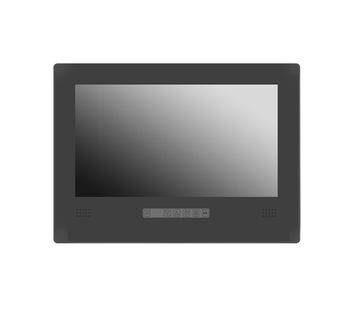 15.6" Panel Mount LCD Monitor / 5mm Metal front bezel / 1920x1080 / 500nits LED / VGA+DVI+HDMI Signal Input / 2W speaker x2 / Front OSD / VESA Mount / including Clamp mount / external power adapter 110/220AC input / Compatible15.5" x 11.4" cutout panel mount