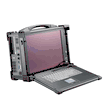 15" LCD 1024x768 Chassis Aluminum Extraction Rugged portable enclosure Intel Core i5 with Rubber Corners (Model: BPC1500-i5-V1)