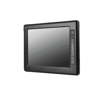 15" Ruggedized Military LCD Full IP65 Dust/Water Proof Enclosures (Except I/O parts) with 5 Wire Resistive Touch (Model: WMRM1500HBV2-TR)
