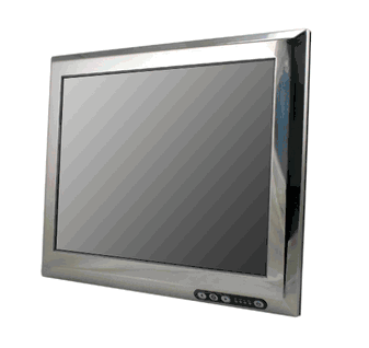 15" XGA 1024x768 Full IP-65 Stainless Steel panel PC Industrial Touch Panel PC, 400 nits,  ErP Design Intel Celeron SoC J1900 2.0GHz CPU/4G DDR3L/32G SSD/1GLAN/2USB/12~26V input/24V Adapter (Model: VPC1500SIPQC)