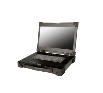 15.6" 1920 x 1080 LCD 1000nits, All Aluminum Construction with bumper at the corner, Portable Style with VGA+DVI+HDMI with USB keyboard/mouse
