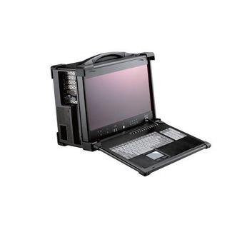 17.3" LCD 1920x1080 Rugged Portable Enclosure with Intel Core i7 12700K / Pro WS W680-ACE, 32GB DDR5 Memory (16GBx2), NVIDIA GeForce RTX 4060 8GB GDDR7 Video Card 2x 2.5" Crucial BX500 - SSD - 1 TB - SATA 6Gb/s, Power Supply 850W *** English (QWERTY) keyboard ***