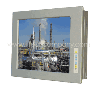 17 300cd/m2 LCD Monitor, Aluminum Front Panel, Silver Color, 9~36V DC input (Model: EPM1710-T)