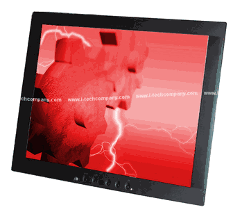 17 Black SAW Serial Touch LCD Monitor (FOB NJ) (Model: FCH1700-SAW-S)