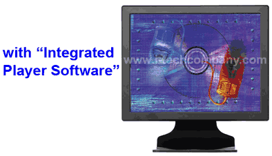 17" complete Digital Signage System with integrated player software. 1.5GHz x86 Processor, Window XP Embedded OS, 4GB Flash, 1GB RAM, and 1280x1024 resolution. (Model: DSX1700)