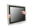 17" LCD monitor with PCT multi touch screen + aluminum front bezel  (Model: KPM1700TPCT)