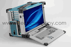 17" TFT LCD Screen with 1440x900 Rugged Portable PC, 2x Intel Xeon L5410 2.33GHz (Quad Core) (Model: BPCW1700-XQC-5A)