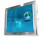 19" Chassis Mount, Full NEMA 4X / Waterproof Stainless Steel Enclosure, 1280x1024 Native, 5-Wire Touch, 300nits, DC 12V Input. (Model: ACH1900-SIP-TRDC)