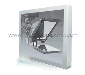 19" High Brightness  LCD Display, Standard Rear OSD  with Remote controller (w/Flip button),VGA+ S-Video + Composite (BNC connections) + DVI (Model: PCH1900SV2)