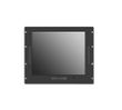 9U Rack Mount (3mm Front Bezel) 19" Widescreen LCD Display, 1280 x 1024, VGA+HDMI+DP with Speakers, 250nits, Front OSD/Front Brightness Adj. Knob Design, 100-240VAC Power Cord