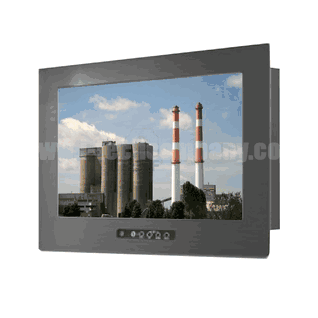 19" IP65 Front side, Panel-Mount LCD display, Clamp Mount + Gasket behind front bezel,1280x1024, LED-1500nits (Model: YPM1900PHB2-E)