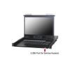 1U 17.3 inch widescreen LCD Console Drawer HDMI, DVI & VGA Port, 1920x1080p,  Front 1xUSB, Rear 2xUSB 2.0 Type A, Sharing USB peripheral. Device for computer (ex, flash disk, hard driver, KB/Mouse). 104-key keyboard with touch pad mouse. USB 2.0 Keyboard & Mouse.