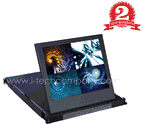 1U 19" Quad Display Drawer (Model: NPQ119)