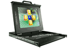 1U Rack Mount TFT Console