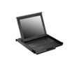 1U Rackmount 19" TFT LCD Monitor w/ Notebook Keyboard & Touch-pad Mouse Drawer 1280x1024 Res. VGA Input Include NB-6A VGA+ 2xUSB  KVM Combo Cable 6ft long. Integrated 19" e-Resistive Touch Screen with USB Controller. Unit Depth: 22.5" / Mounting Distance: 19.7" ~ 30.5" (w/ 16" Mounting Bracket)