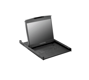 1U Rackmount 20" 104 Key Notepad Keyboard w/ Touchpad with 8-Ports 2K HDMI KVM (Cable NOT included)