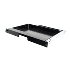 1U Rackmount Keyboard Storage Drawer Rail to rail rack mounting depth: 23" to 31" (Model: RCK100A3)
