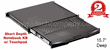1U Rackmount Keyboard w/Touchpad Mouse 15.7" Chassis Deep Only Model: NK2e