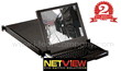 1U Server Console 17-inch TFT LCD Keyboard Drawer with option Touch-pad (Model: NVP1617t / RKP1617t) & Trackball (Model: NVP1617d / RKP1617d)