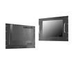 20.1"-1600x1200, LED-400nits, Working Temp (-33~63C) VGA+HDMI signal input ports, without-PIP Features 5 wires Resistive Touch, USB interface OSD on Back case, facing back, Built-in Power System with 110/220VAC auto-switch With handles on front bezel's left/Right sides and suitable